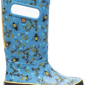 Bogs Rain Boots with Bee Pattern. New in box